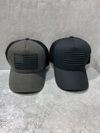 کلاه بیسبالی پشت توری مستر کوالیتی طرح آمریکا