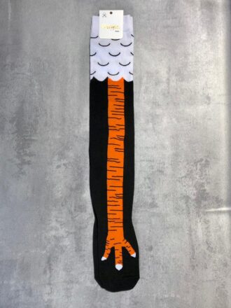 جوراب بالازانو زنانه برند Delwin طرح پامرغی