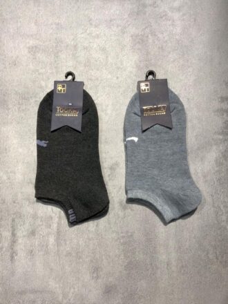 جوراب زیرقوزک اسپرت برند Toska طرح ساده حوله ای