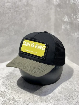 کلاه بیسبالی پشت توری مستر کوالیتی طرح جان هتر Cash Is King